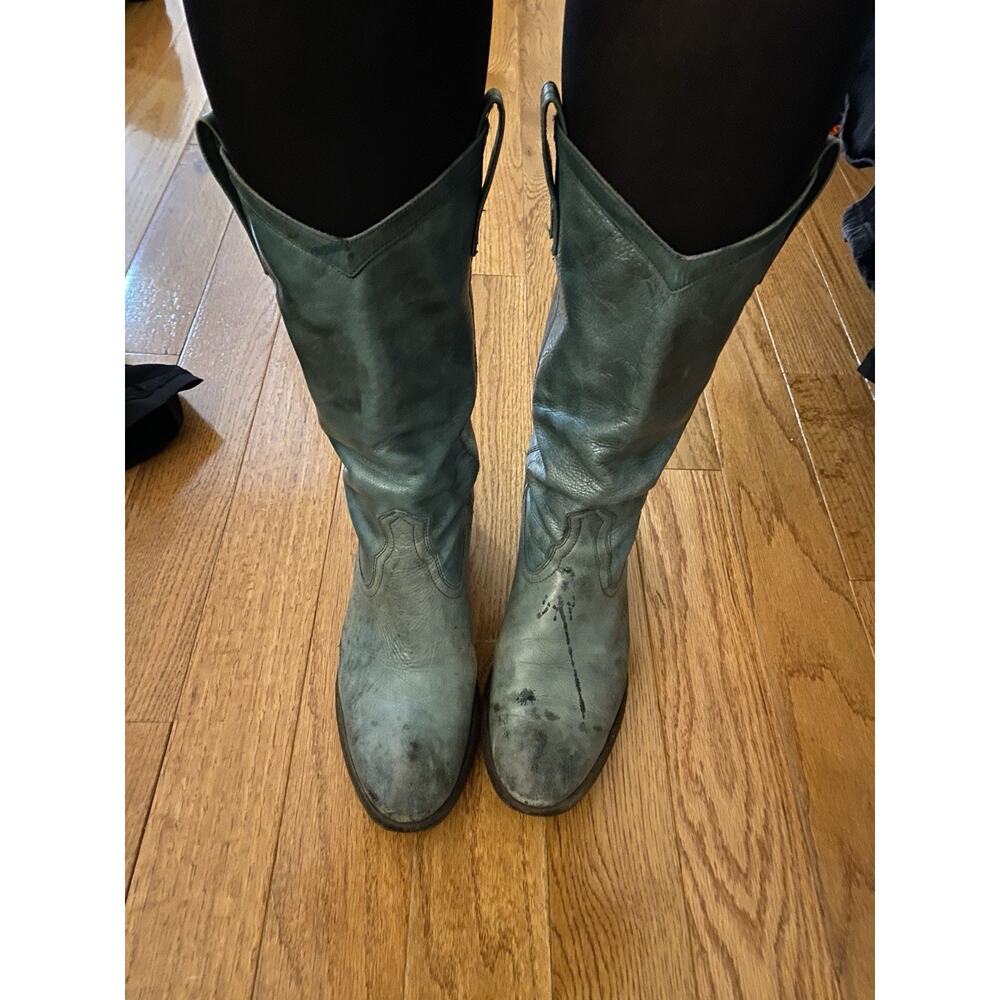 Frye Green Leather Women’s Boots | Size 9 | Make an offer